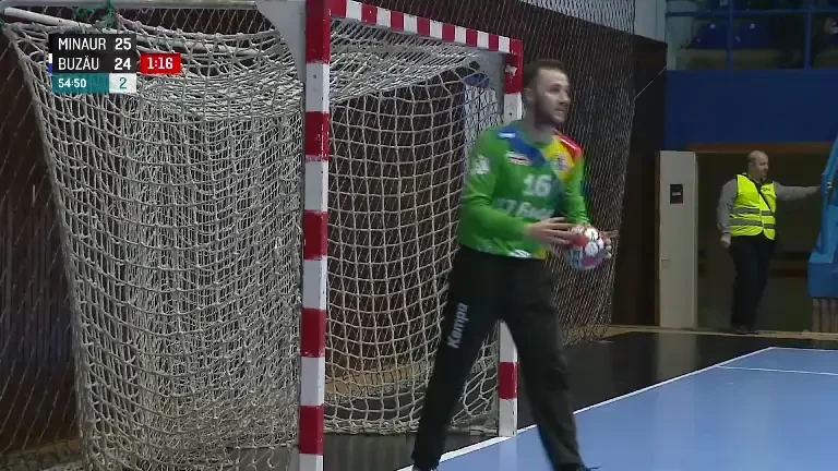 Minaur Baia Mare - HC Buzău 26-27 &icirc;n Liga Zimbrilor (15.12.2025)